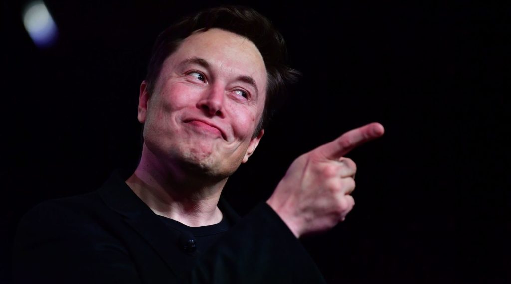 Smug Elon Musk